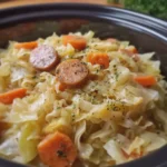 Crockpot Cabbage and Noodles