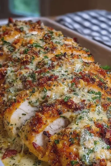 Baked Caesar Chicken
