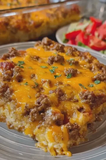 Cheeseburger Casserole
