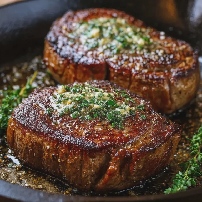 Pan Seared Steaks