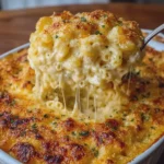 Christmas Creamy Baked Mac and Cheese