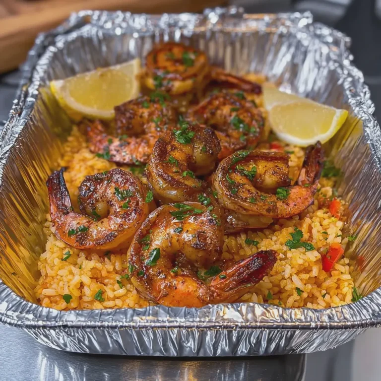 Shrimp Scampi Foil Packets