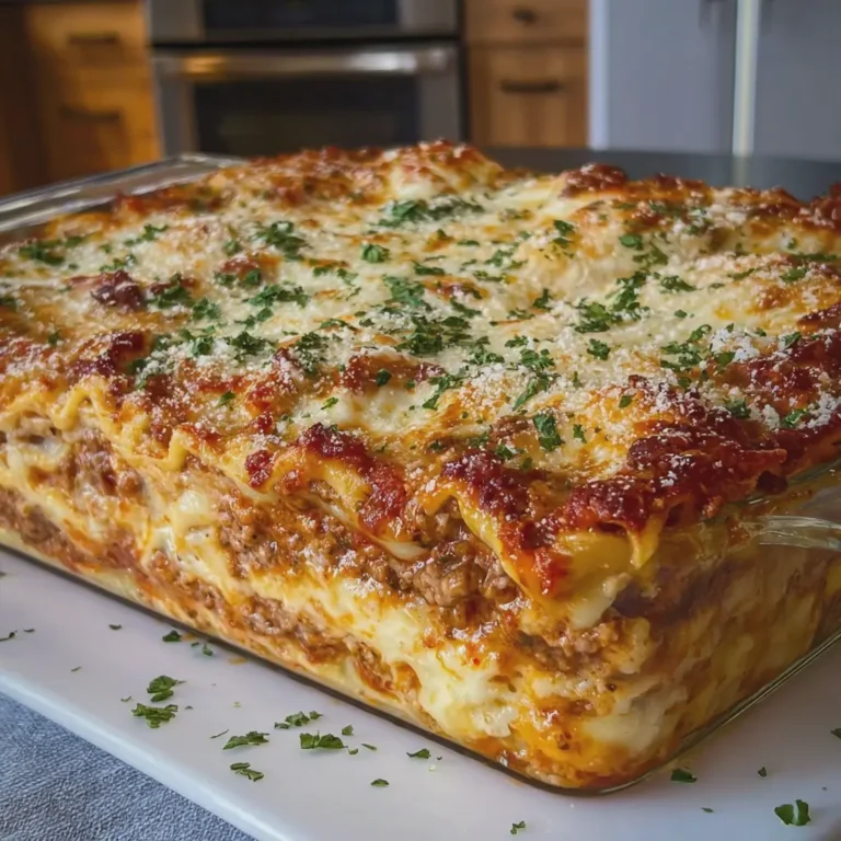 Homemade Lasagna