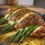 Asparagus Stuffed Chicken Breast