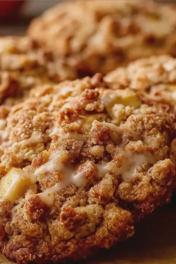 Apple Crisp Cookies