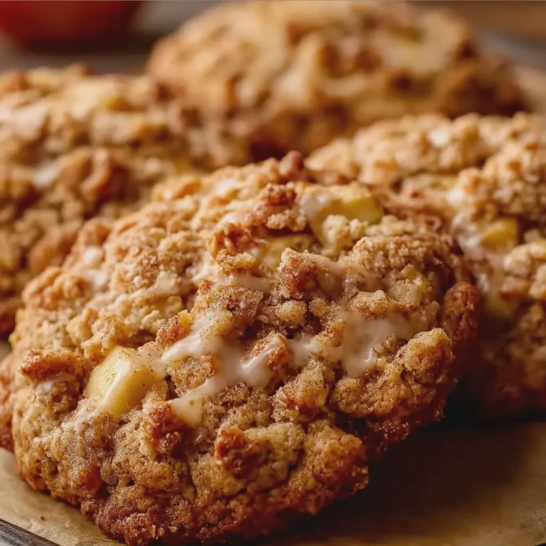 Apple Crisp Cookies