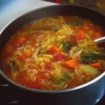 Cabbage Vegetable Soup
