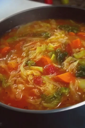 Cabbage Vegetable Soup