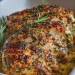 Juicy Garlic Herb Butter Baked Chicken Breast