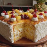 Heavenly Pineapple Paradise Cake