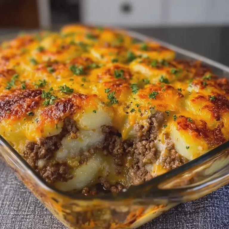 Hamburger Potato Casserole