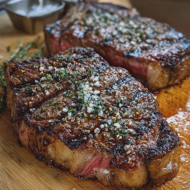 Double Crusted Ribeye Steak