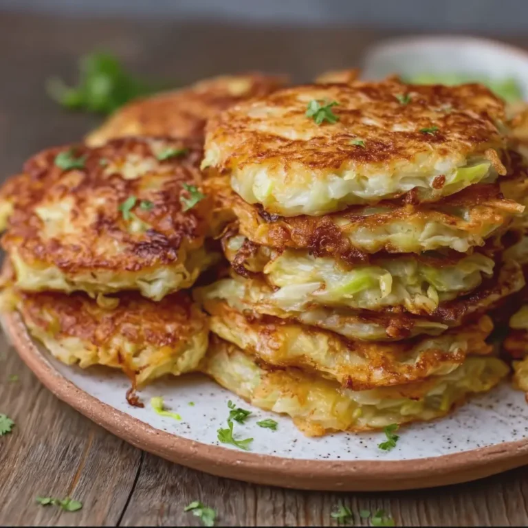 Crispy Cabbage Pancakes