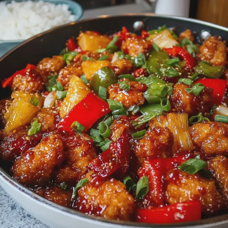 Sweet and Sour Chicken