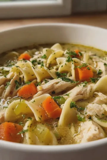 Easy Homemade Chicken Noodle Soup