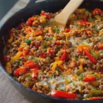 Unstuffed Pepper Skillet