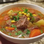 Old Fashioned Vegetable Beef Soup