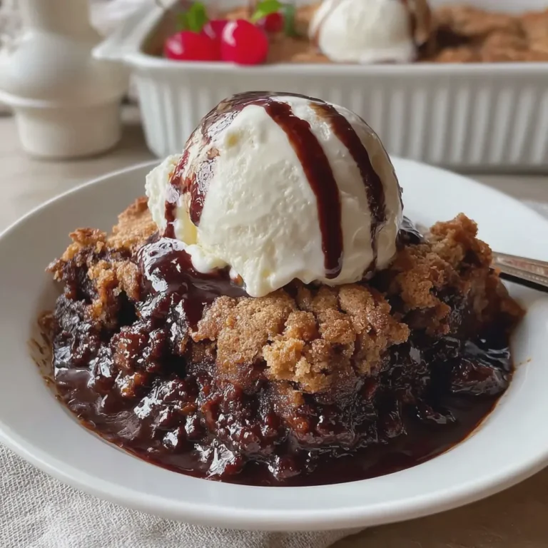 Southern Chocolate Cobbler