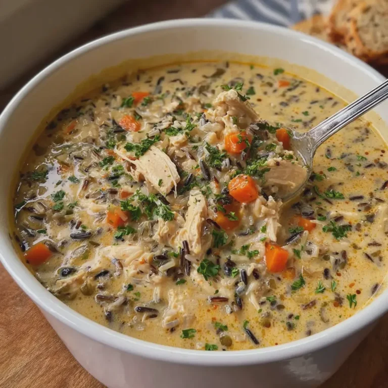 Copycat Panera Chicken and Wild Rice Soup