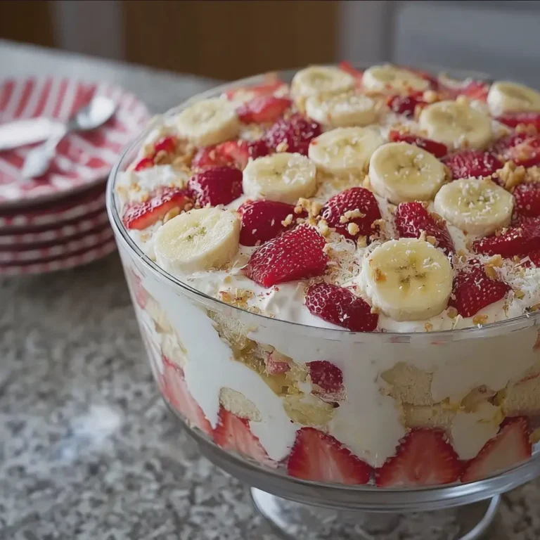 Strawberry Banana Cheesecake Salad