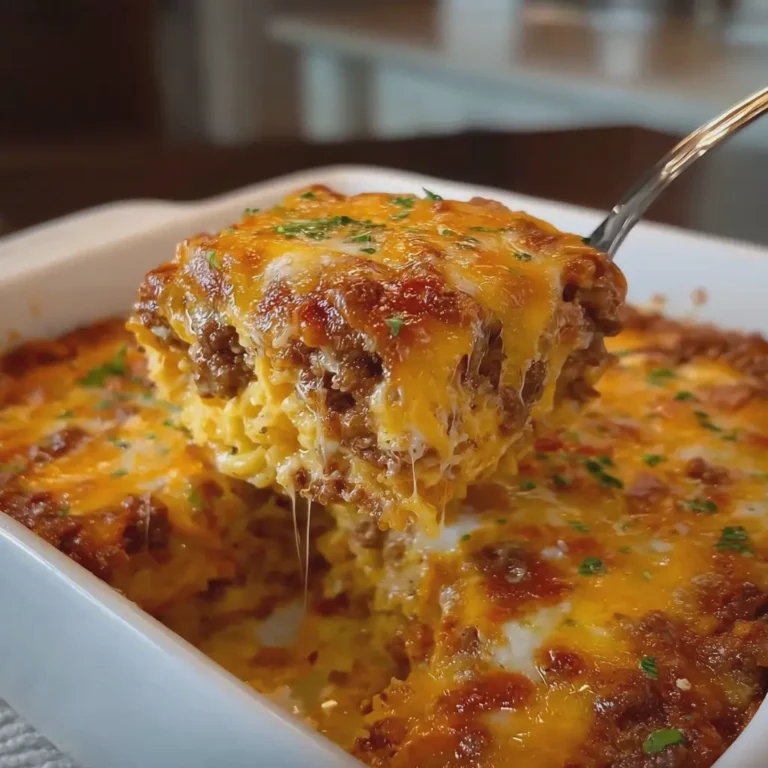 The Cheesiest Million Dollar Cowboy Casserole