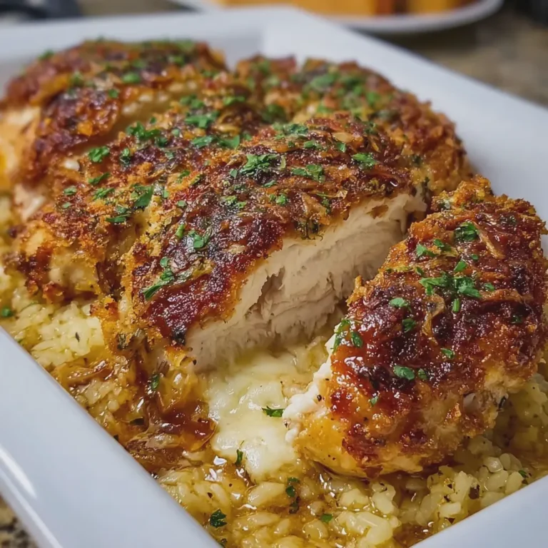 Onion Soup Chicken Bake