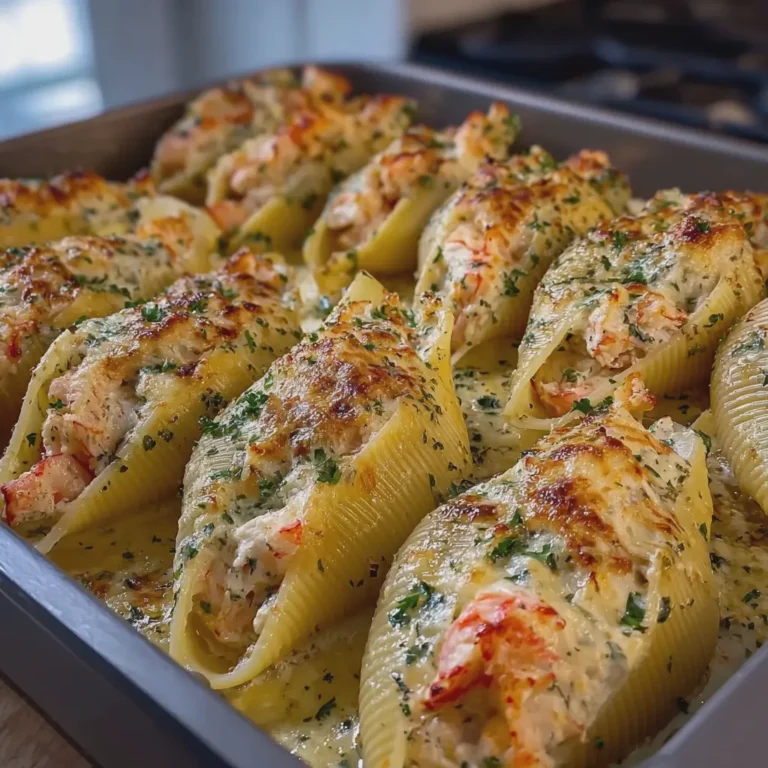Crab and Shrimp Stuffed Shells