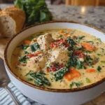 Creamy Tuscan Chicken Soup