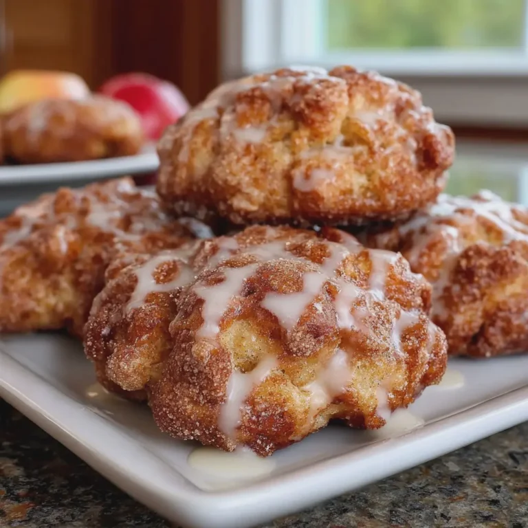 Dolly Parton's Baked Cinnamon Apple Fritters