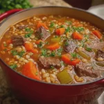 Best Ever Beef and Barley Soup