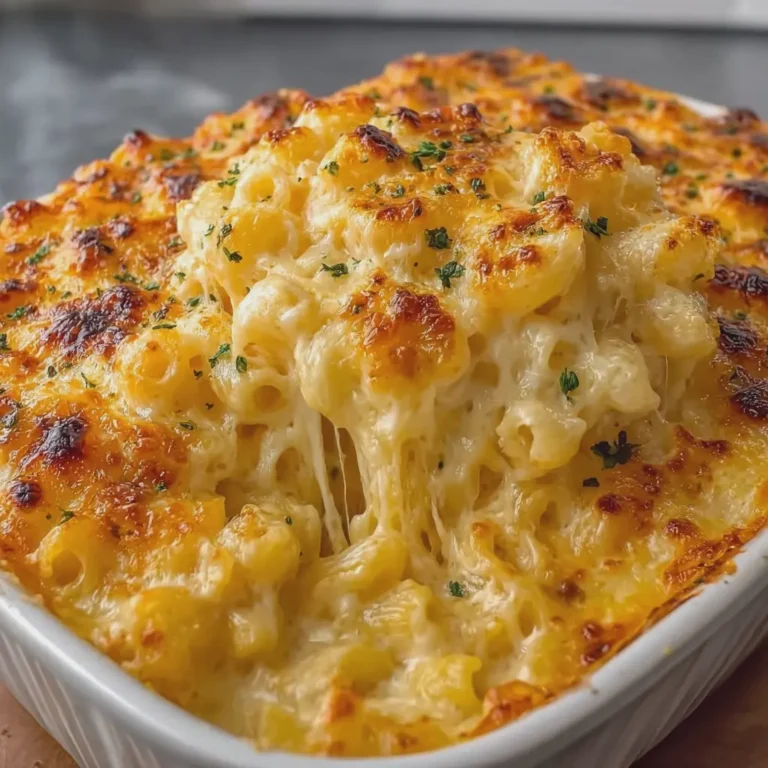 Christmas Creamy Baked Mac and Cheese