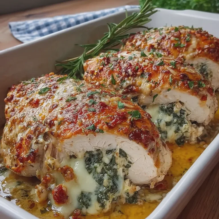 Juicy Stuffed Chicken Breast