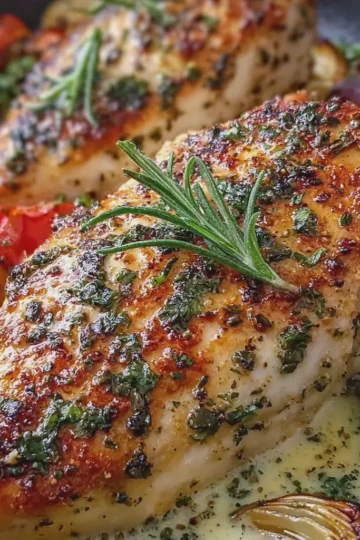 Baked Chicken Breast with Roasted Vegetables