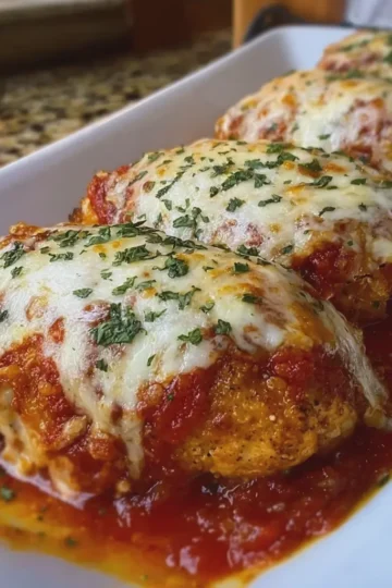 Baked Chicken Parmesan
