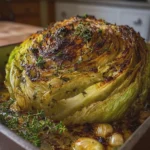Whole Roasted Cabbage