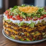 Seven Layer Taco Salad