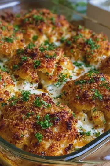 Cauliflower Au Gratin