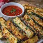 Crispy Baked Parmesan Zucchini Fries