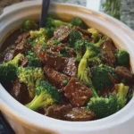 Crockpot Beef and Broccoli