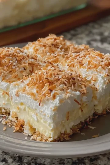 No-Bake Coconut Cream Dream Dessert