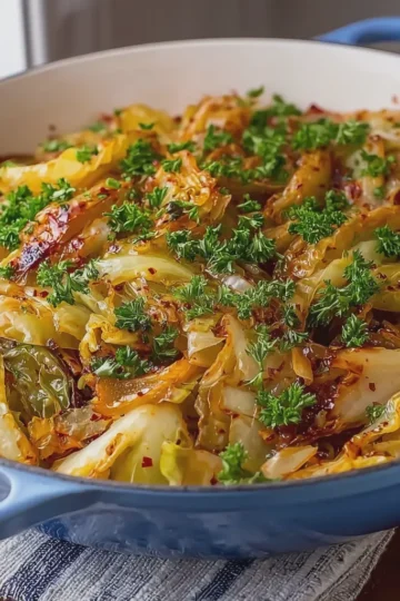 Caramelized Cabbage and Onions