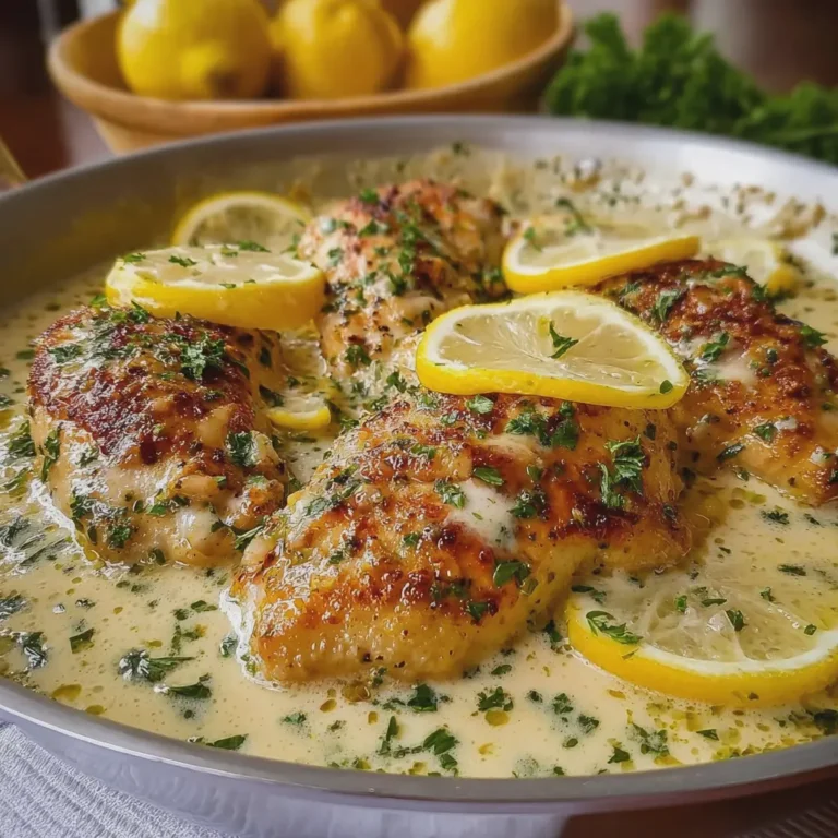 Creamy Lemon Chicken Delight