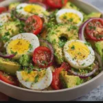 Avocado, Tomato and Egg Salad
