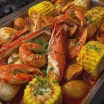 Seafood Boil with Shrimp and Imitation Crab