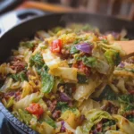 Easy Healthy One Pot Filthy Dirty Cabbage