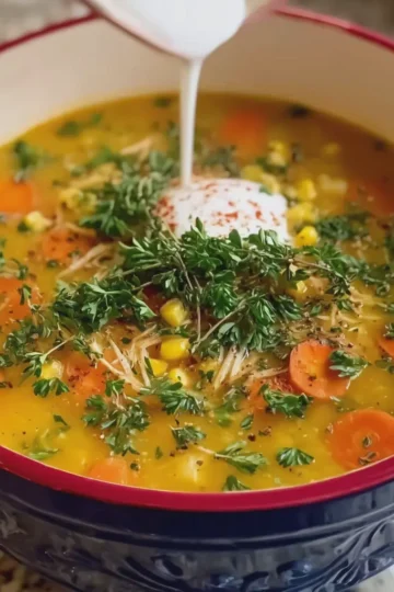 Creamy Carrot and Potato Soup Without Cream