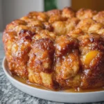 Peach Cobbler Monkey Bread