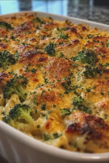 Cheesy Chicken and Broccoli Casserole