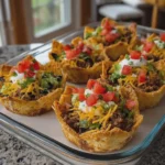 Beef Taco Cups