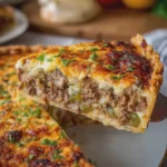 Italian Beef and Sausage Pie